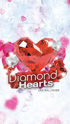 Diamond Hearts Live Wallpaper android App screenshot 8